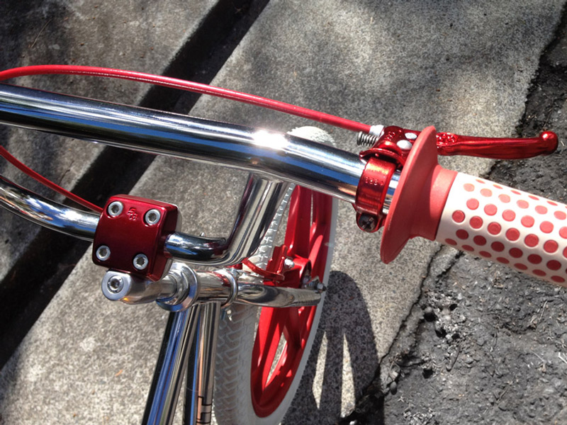 1985 Repco Team Hotfoot, SR stem, Alps CrMo handlebars