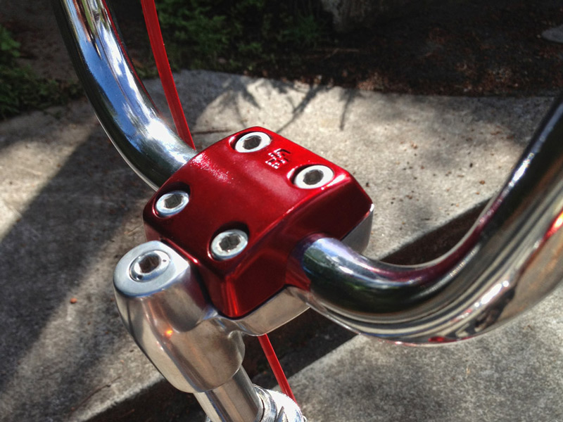 1985 Repco Team Hotfoot, SR stem, Alps CrMo handlebars