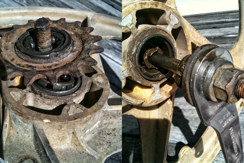 OGK ceramic fibre mags — before restoration