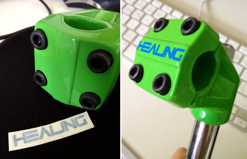 Healing Forklifter stem