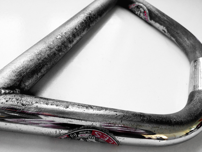 Mongoose Supergoose bars before polishing 3