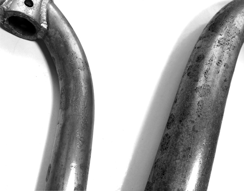 Pitted forks before polishing 1