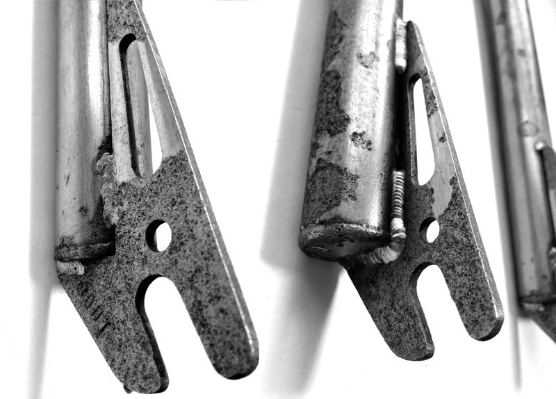 Pitted forks before polishing 2