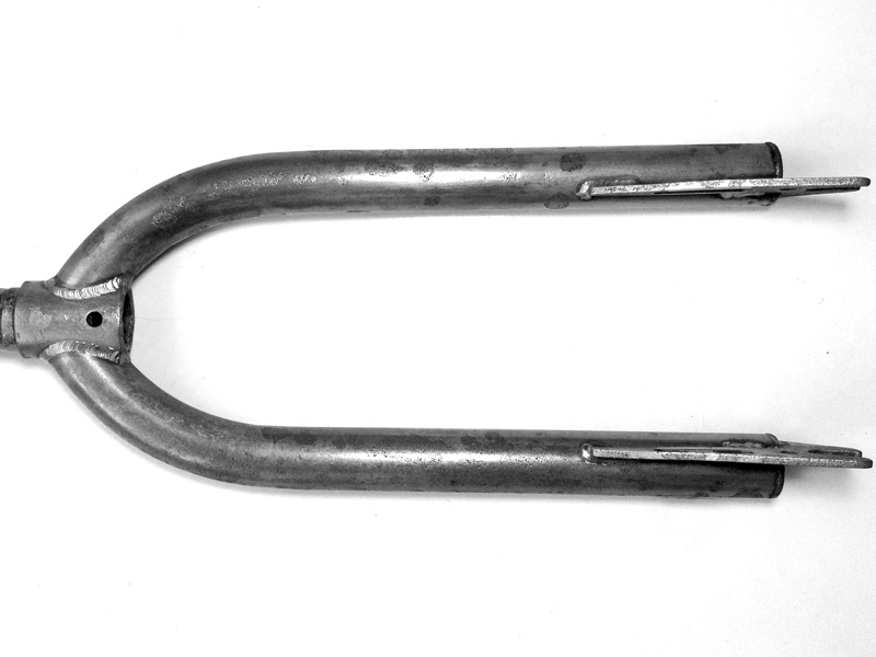 Pitted forks before polishing