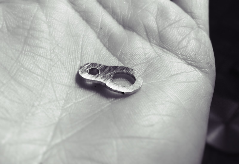 RAWR cable guide fitted detail