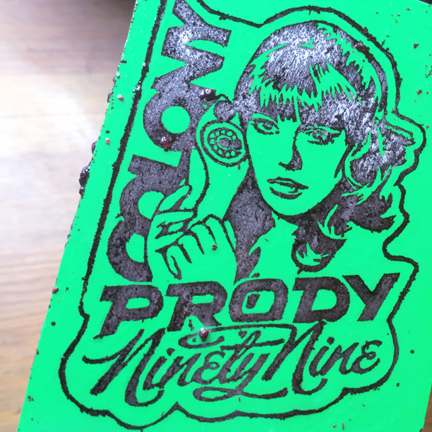 Prody badge step 10 — after 30 mins in salt etch