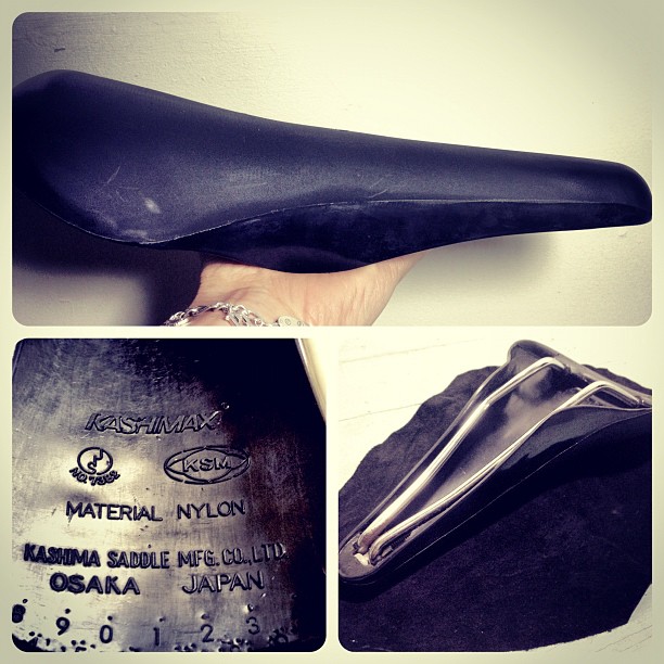 Kashimax MX before re-covering with black suede