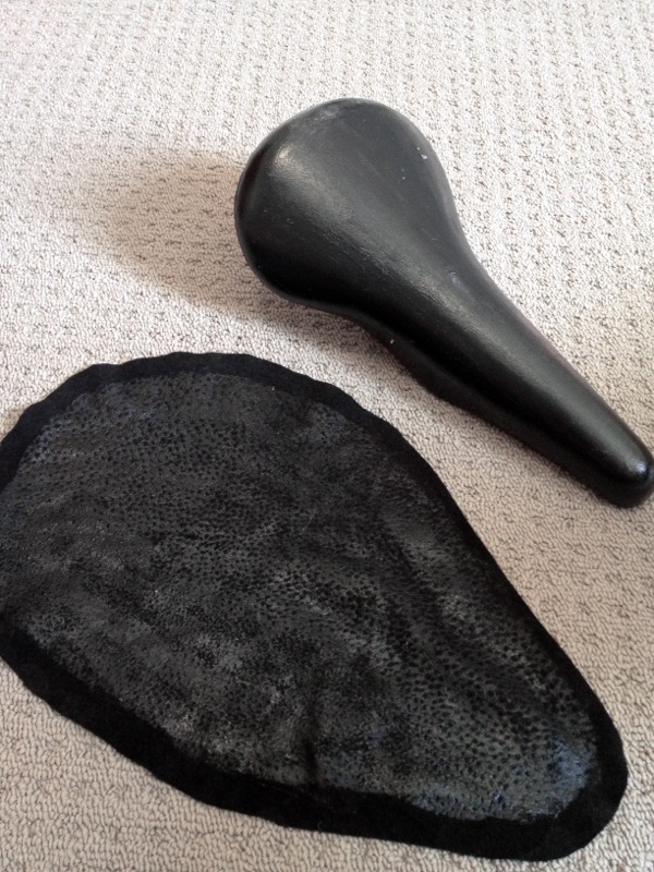 Glue drying on both surfaces — step 17