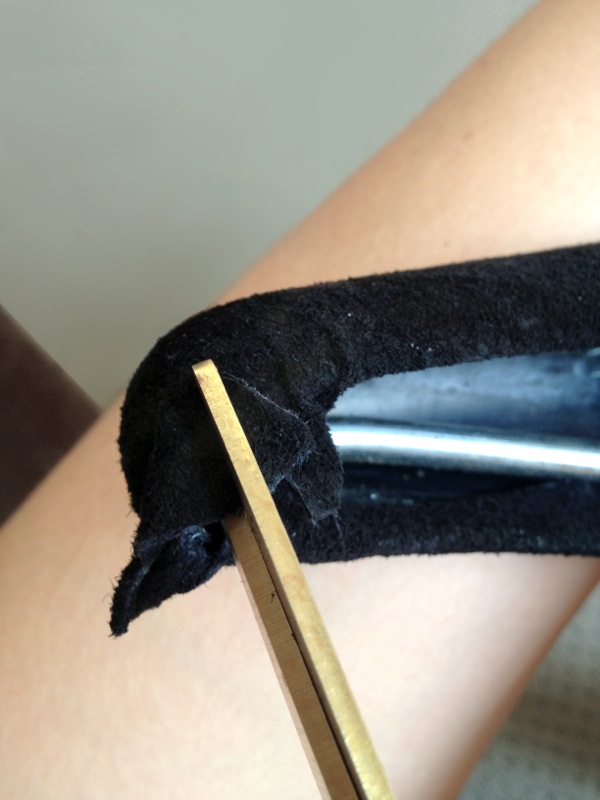 Applying replacement decal — step 31