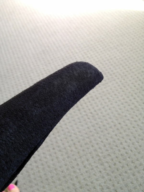 Finished re-covered seat — step 35