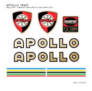 Apollo Team decalset
