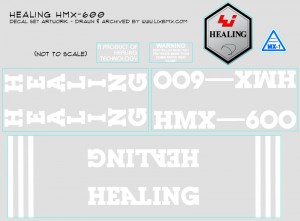 Healing HMX-600 decalset