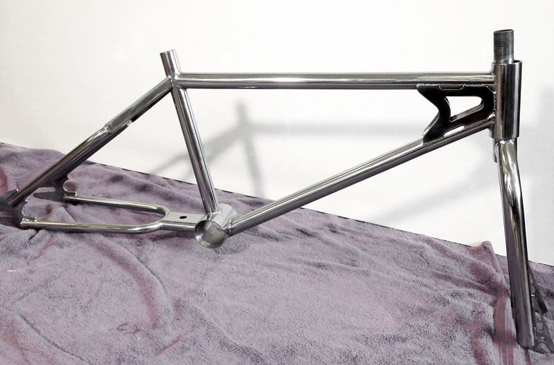 Raw polished 1980 Koizumi Diamondback TK, Centurion, Cobra frame set