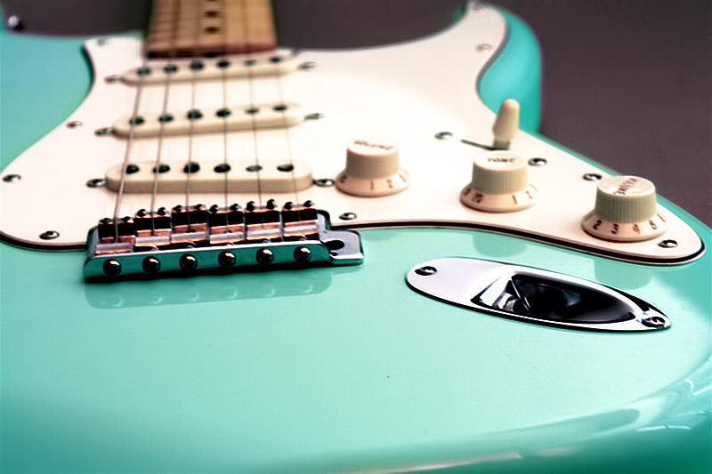 Seafoam Green Fender Stratocaster