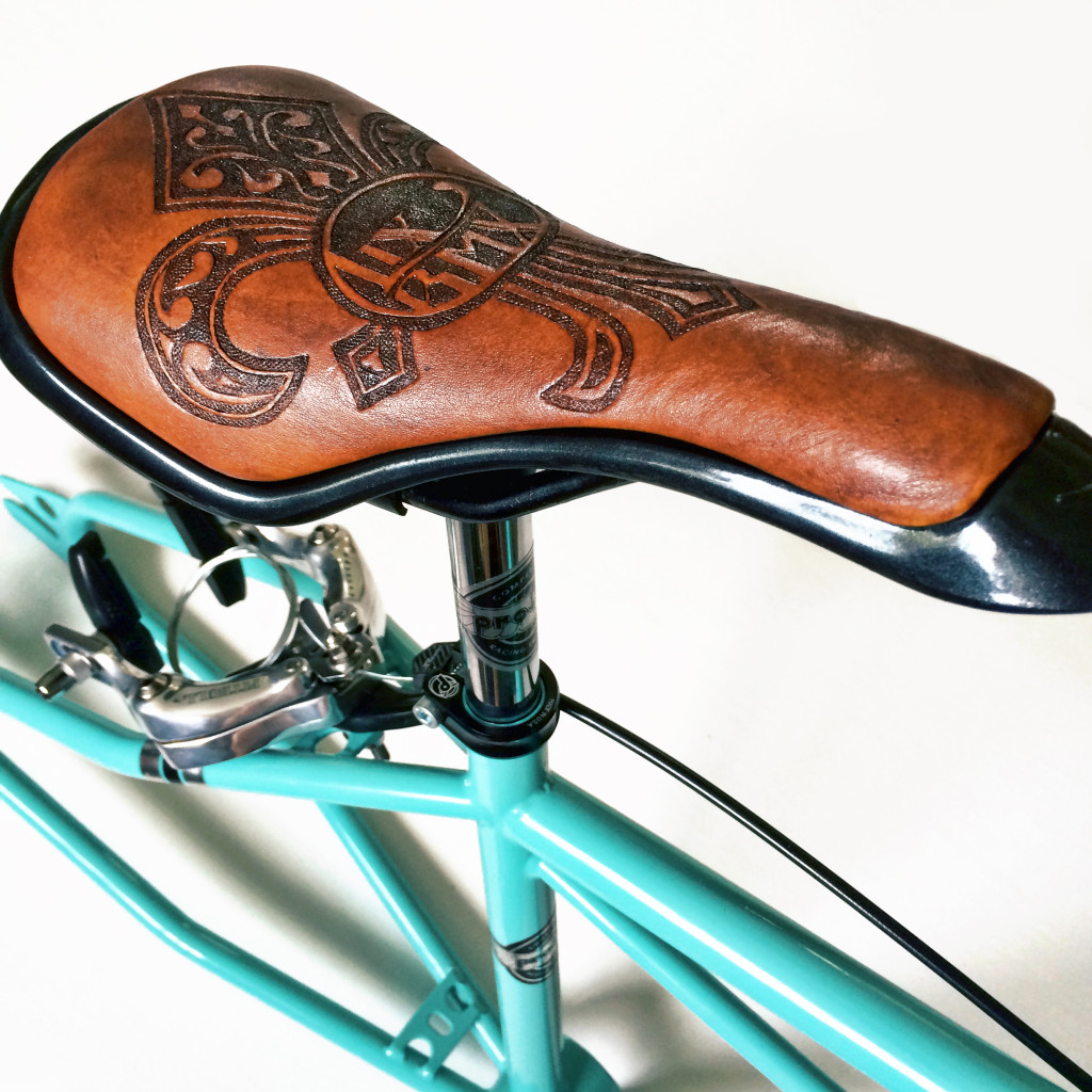 leather bmx seat