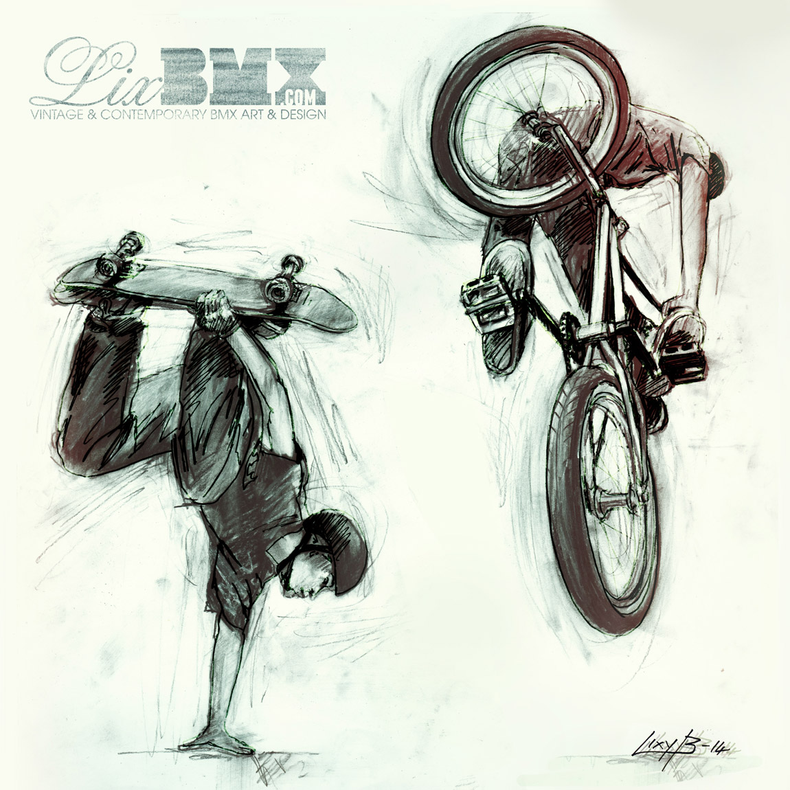 BMX арт
