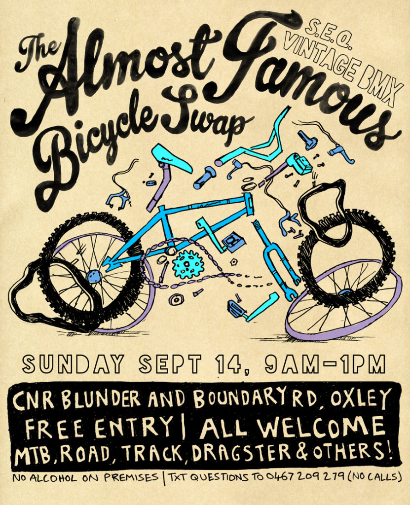 2014 September Almost Famous Brisbane BMX Swap Meet